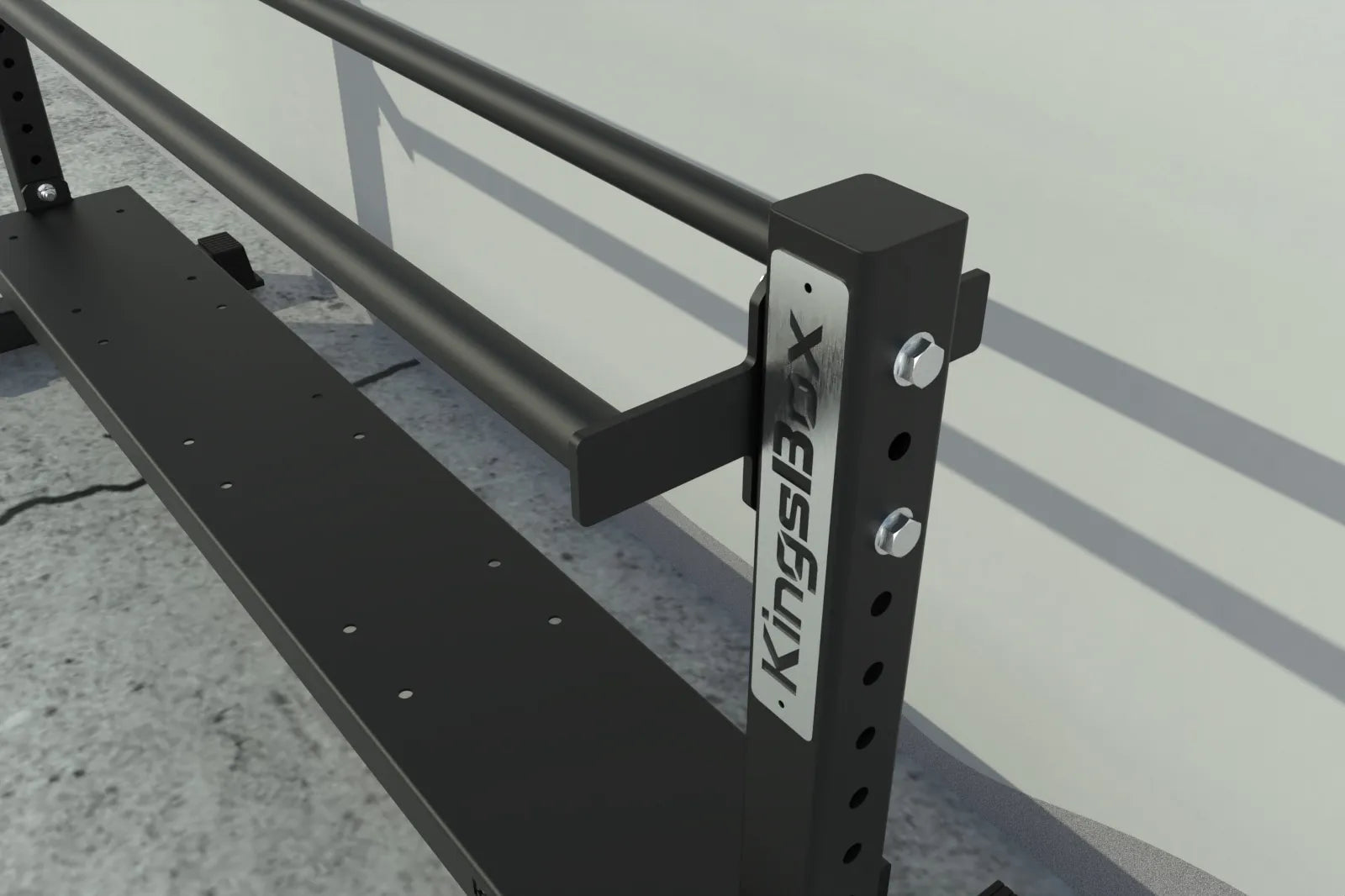 KingsBox 2 Shelf Storage Rack
