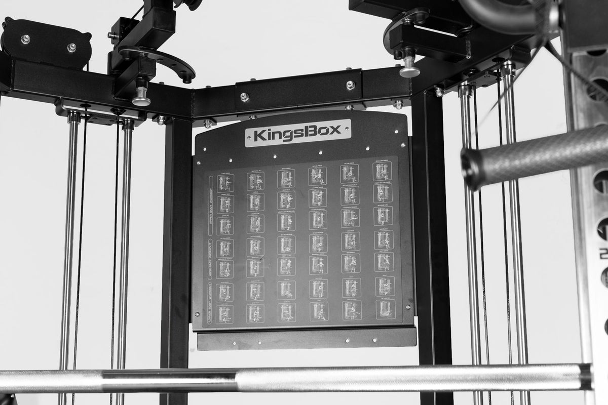 KingsBox SX40 øvelsesoversikt og Smith-maskin